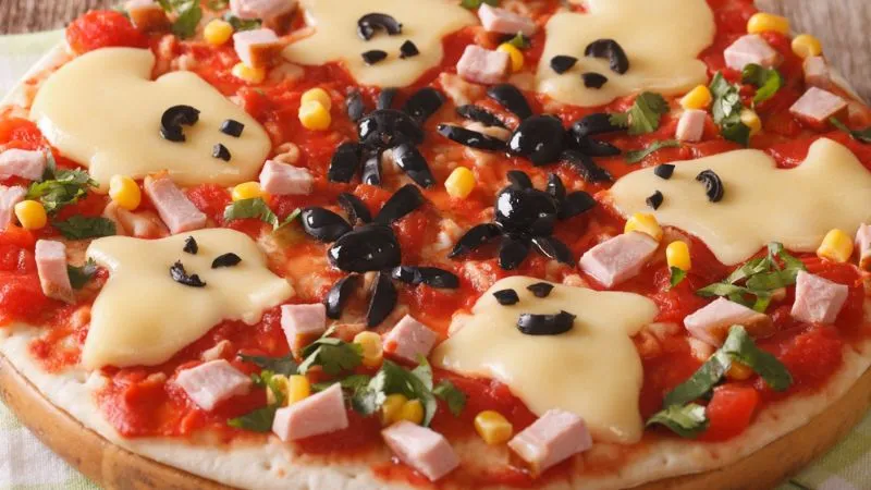 3 cách làm pizza Halloween thơm ngon, kinh dị cho đêm hội hóa trang thêm ấn tượng