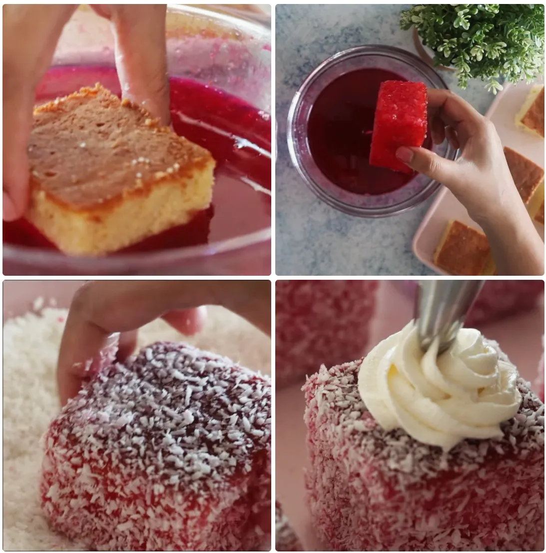 Bật mí cách làm bánh lamington hương cam thơm nồng, uống kèm trà chiều cực hợp