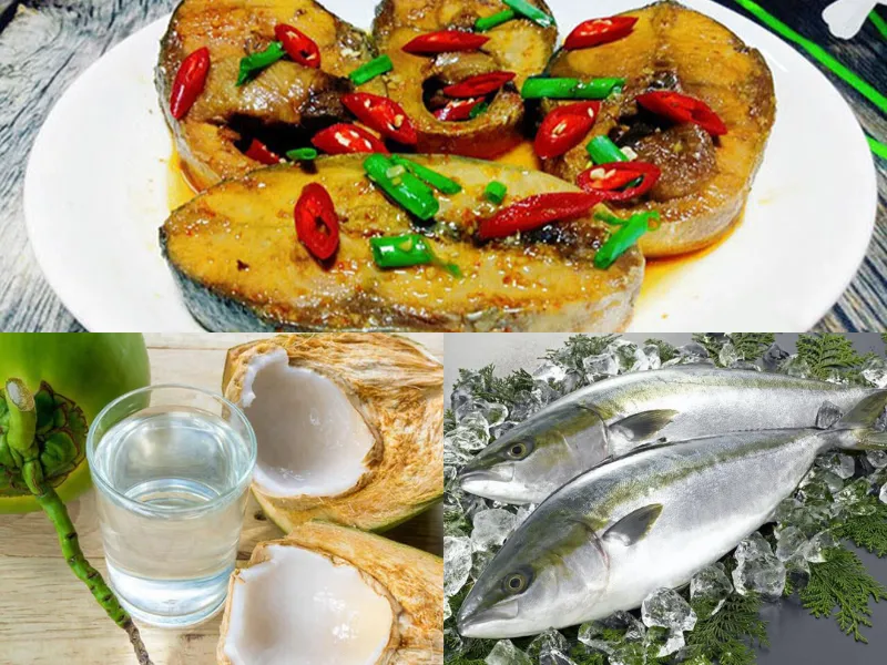Bí quyết nấu món cá kho nước dừa tăng gấp đôi hương vị ngọt ngào thơm béo