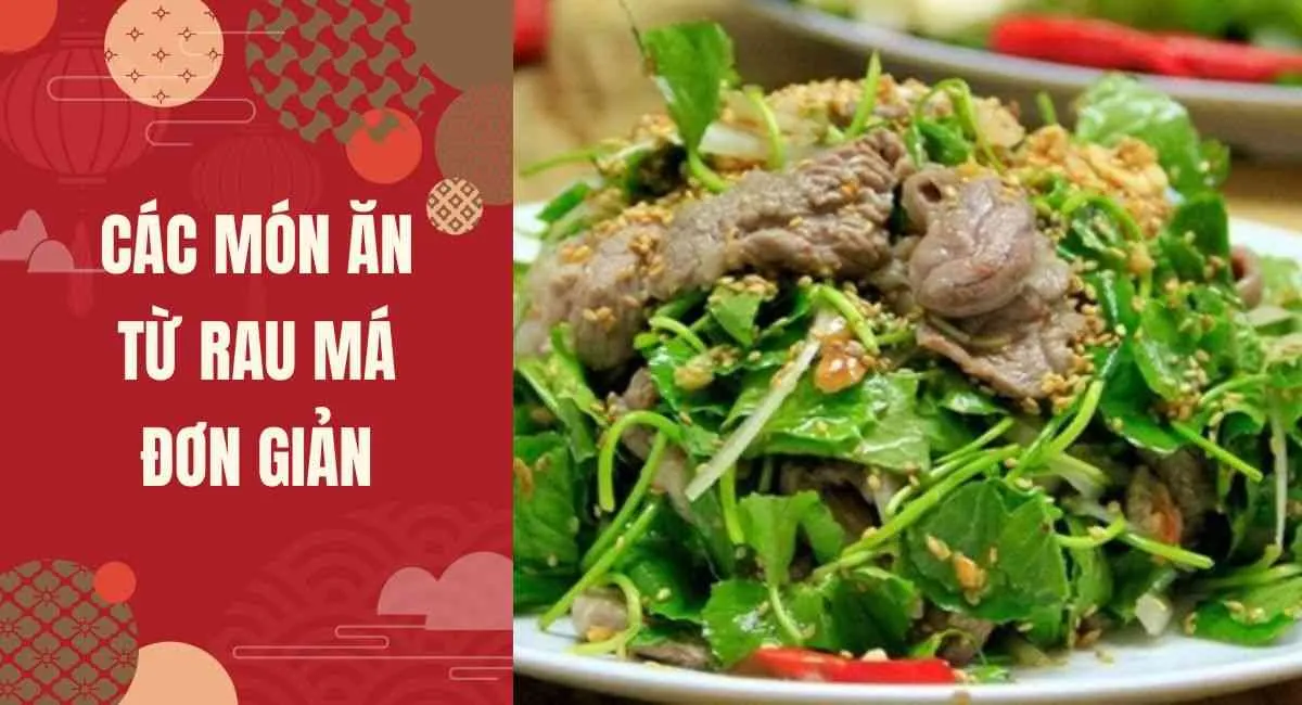 Các món ăn từ rau má đơn giản hạ nhiệt cơ thể, tăng cường an thần