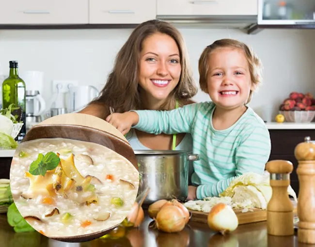 Cách nấu cháo bào ngư khô cho bé hay ăn chóng lớn, mẹ vụng mấy cũng làm được