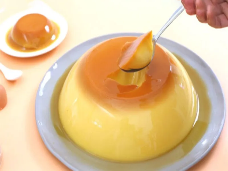 Cách nấu thạch pudding trứng thơm ngon béo ngậy ăn là mê