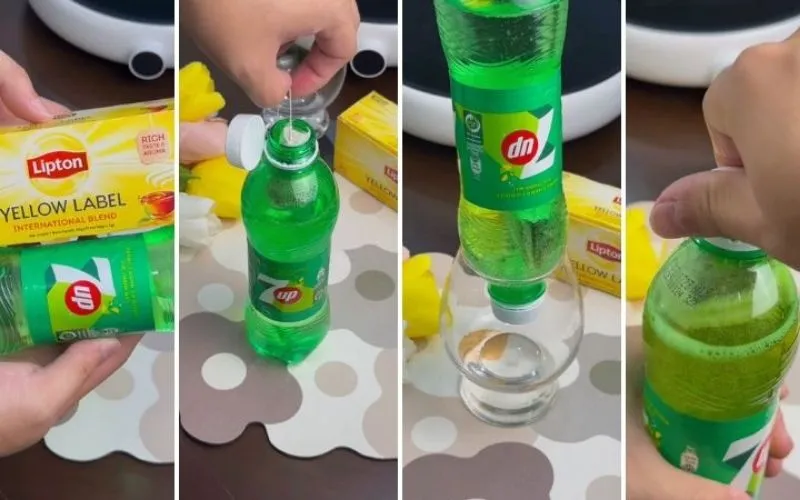 Gợi ý món trà lipton pha với 7up, giúp giải tỏa cơn khát vào những ngày hè oi ả