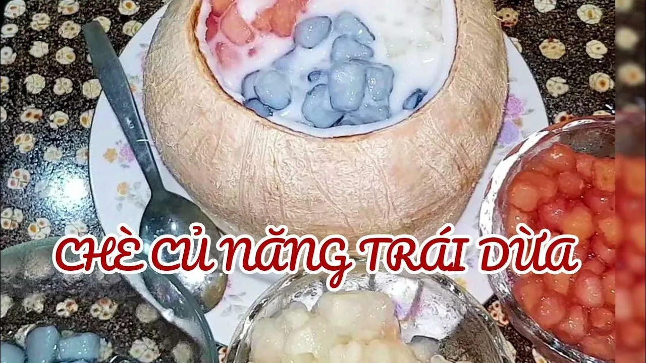 Học ngay 2 cách nấu chè củ năng hạt lựu cực ngon chỉ với nguyên liệu đơn giản này