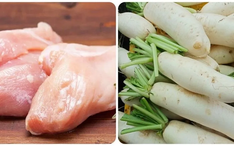 Học ngay cách nấu món gà kho củ cải bồi bổ sức khỏe mọi người