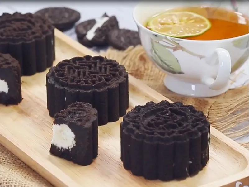 Lưu ngay cách làm bánh trung thu oreo độc đáo, không khéo tay vẫn làm được