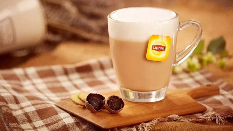 Mách bạn 03 cách nấu trà sữa bằng trà Lipton vị đào thơm ngon uống là ghiền