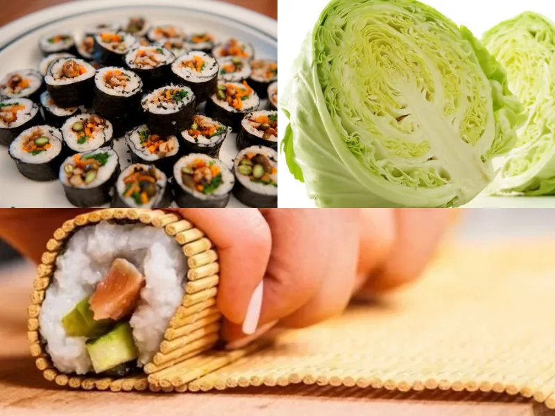 Món kimbap bắp cải đậu hũ – Món chay chuẩn vị Hàn tín đồ healthy nhất định phải thử