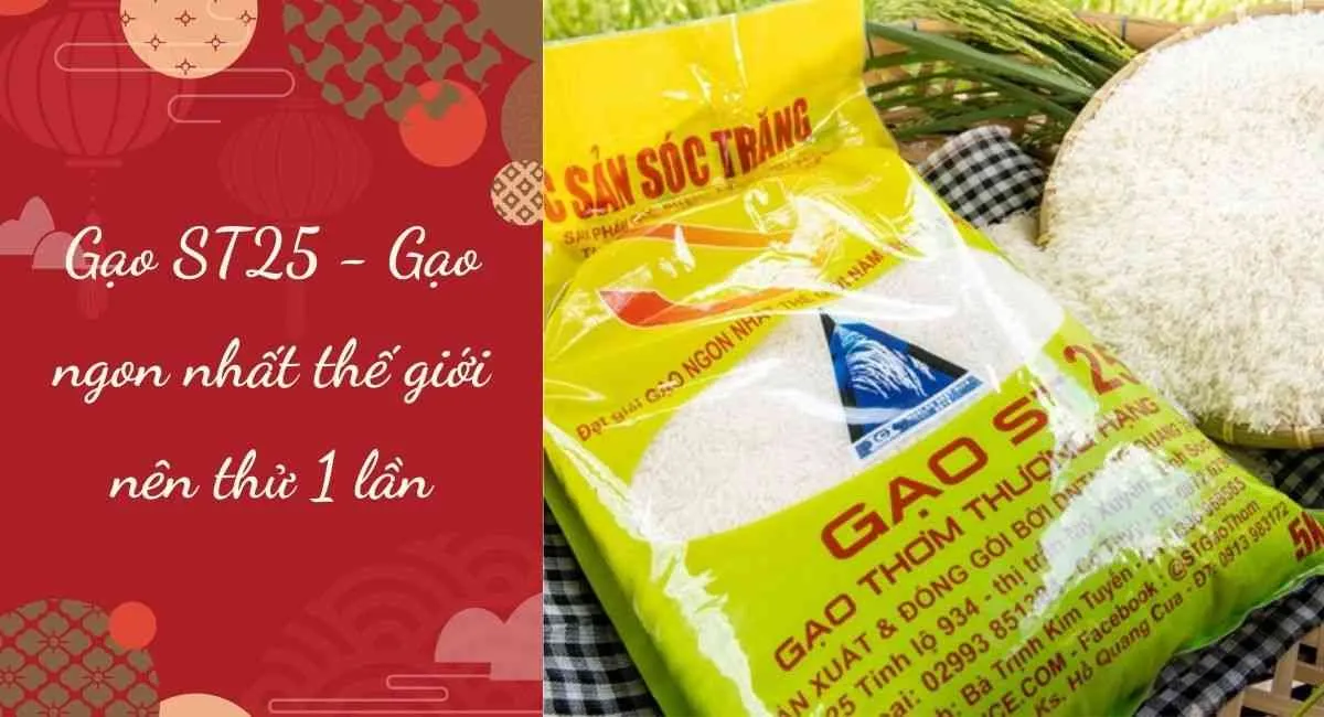 Review gạo ST25 – Gạo ngon nhất thế giới trên mâm cơm người Việt