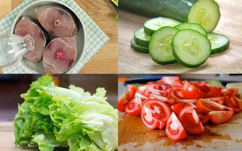 Thực hành ngay món salad cá thu giảm cân giữ dáng đảm bảo ai cũng mê