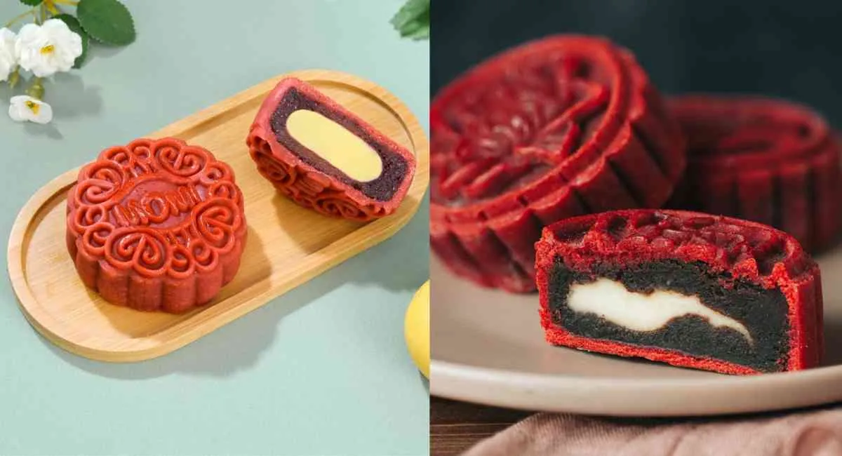 Tự tay làm món bánh trung thu Red Velvet đẹp mắt ngon miệng hợp tặng người yêu