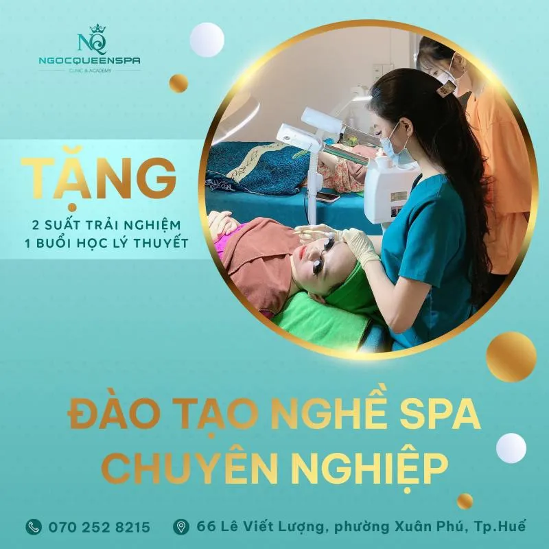 Top 10 Trung tâm dạy nghề spa uy tín và chất lượng nhất ở Huế