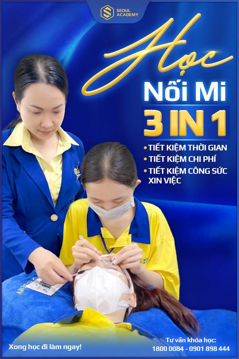 Top 11 Địa chỉ đào tạo nối mi uy tín nhất TP. HCM