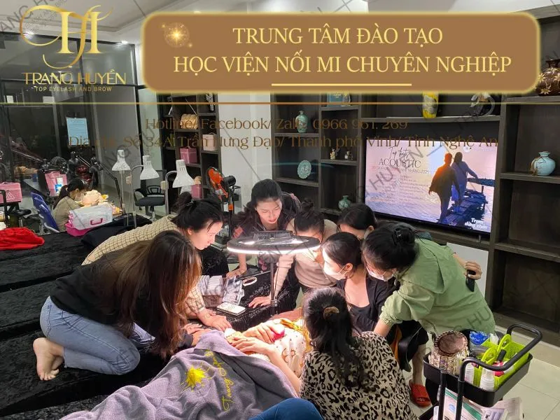 Top 6 Địa chỉ đào tạo nghề nối mi uy tín và chất lượng nhất TP. Vinh, Nghệ An