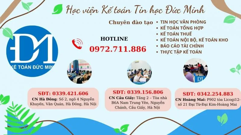 Top 6 Địa chỉ dạy nghề kế toán uy tín nhất Hà Nội