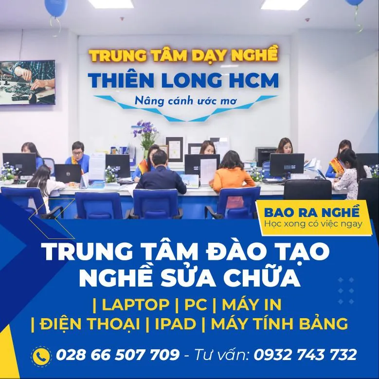 Top 9 Trung tâm học sửa chữa máy tính tốt nhất ở TP. HCM